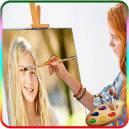 Real Artist Painting Photo Frames icon