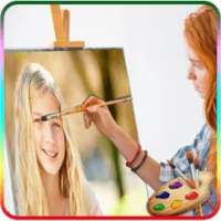 Real Artist Painting Photo Frames on 9Apps