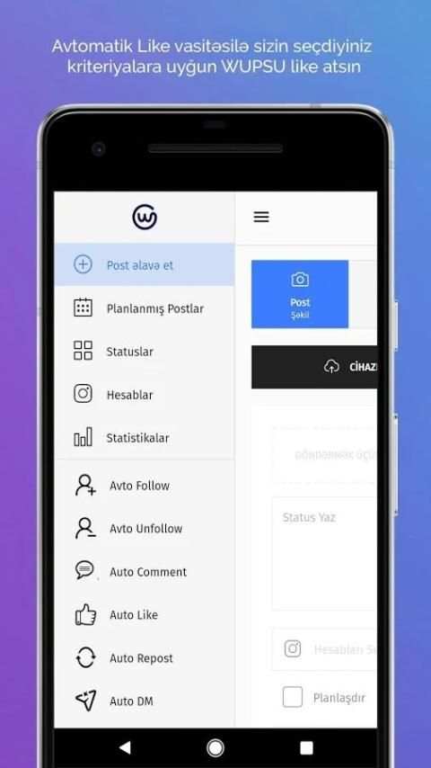 WUPSU - Instagram hesabınızı artırın! screenshot 3
