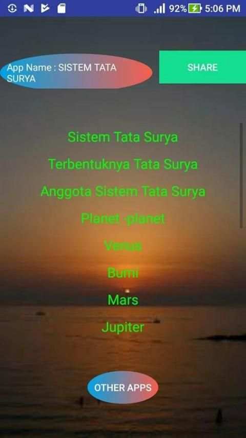 SISTEM TATA SURYA screenshot 2