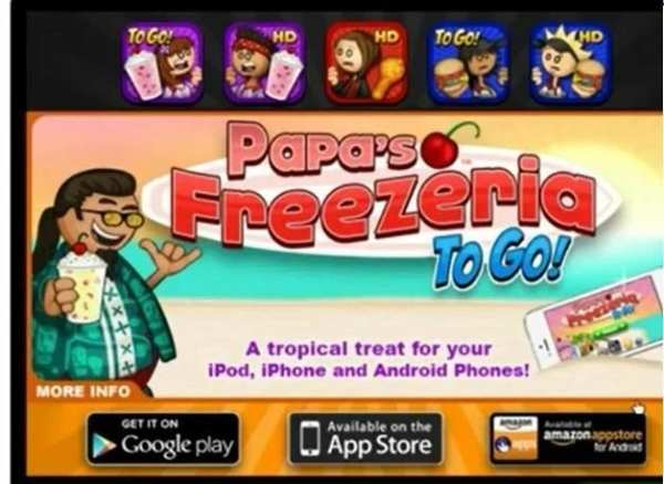 New Papa's Freezeria Trick screenshot 1