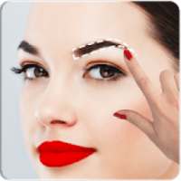 Eyebrows photo editor