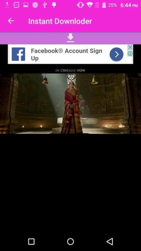 Instant Downloder स्क्रीनशॉट 1