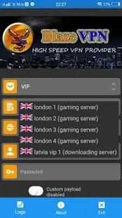 cyberblazeVPN V2 screenshot 3
