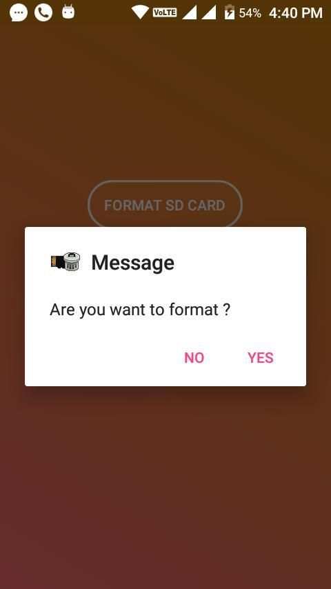 Sd Card Formatter screenshot 2