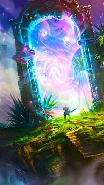 Magic World APUS Live Wallpaper स्क्रीनशॉट 3