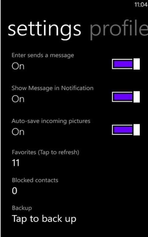 GB WhatsAap Blue Final screenshot 3