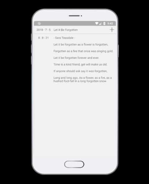 AH!_시간별 기록 메모장 screenshot 2
