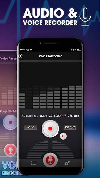 Smart Audio Recorder: Digital voice recorder 5 تصوير الشاشة