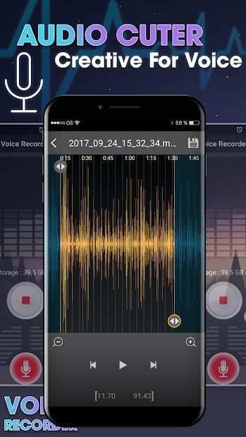 Smart Audio Recorder: Digital voice recorder 4 تصوير الشاشة