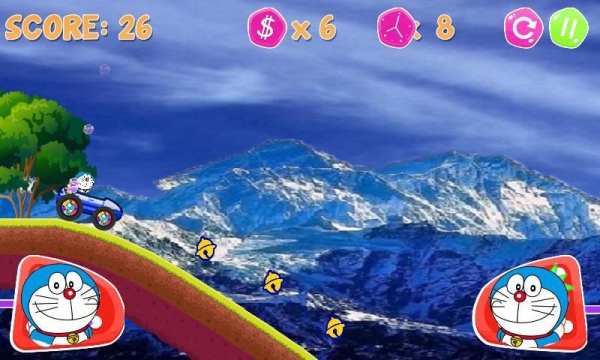 |doraemon| car game screenshot 5