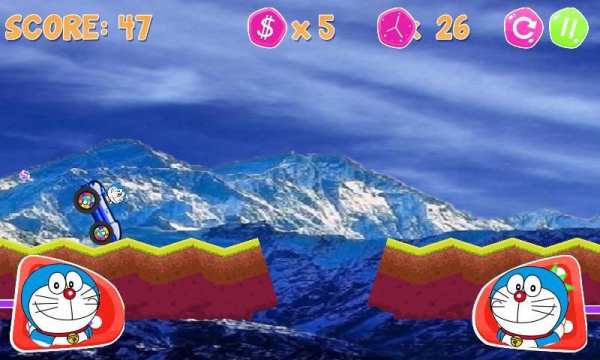 |doraemon| car game स्क्रीनशॉट 3