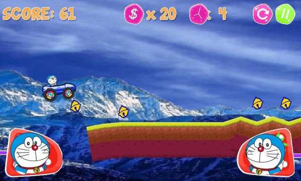 |doraemon| car game स्क्रीनशॉट 4