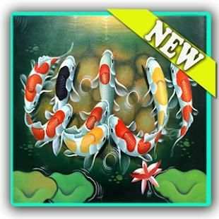 tema 3d ikan koi screenshot 3