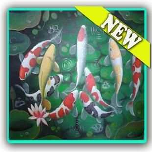 tema 3d ikan koi screenshot 1