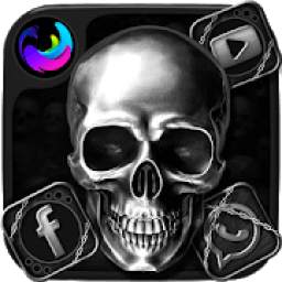 Skull Devil Launcher Theme