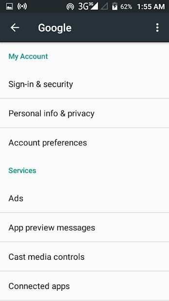 Google App Settings Launcher(Oreo)* screenshot 1