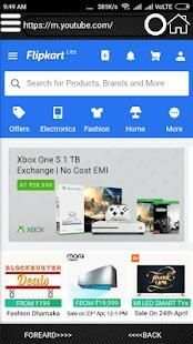 D Browser screenshot 1