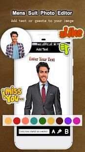 Man Suit Photo Editor स्क्रीनशॉट 2