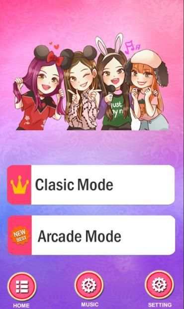 BLACKPINK MAGIC PIANO TILES screenshot 3
