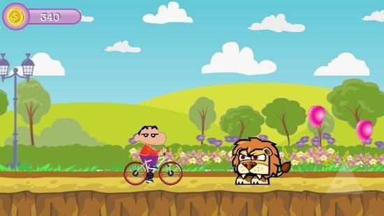 Shin-Chan Bike Racing screenshot 13