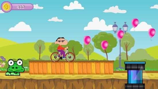 Shin-Chan Bike Racing screenshot 4