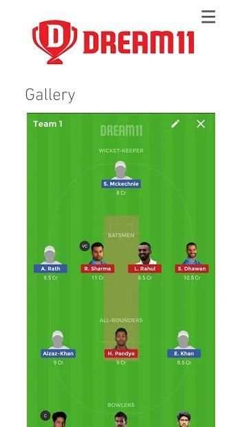 Dream11 Fantasy स्क्रीनशॉट 4