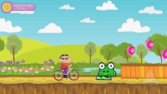 Shin-Chan Bike Racing स्क्रीनशॉट 9