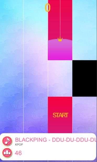 BLACKPINK MAGIC PIANO TILES screenshot 2