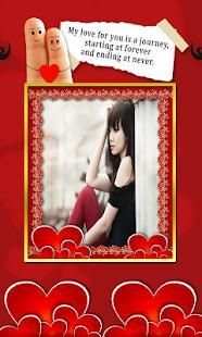 Valentine Photo Frame Style screenshot 2