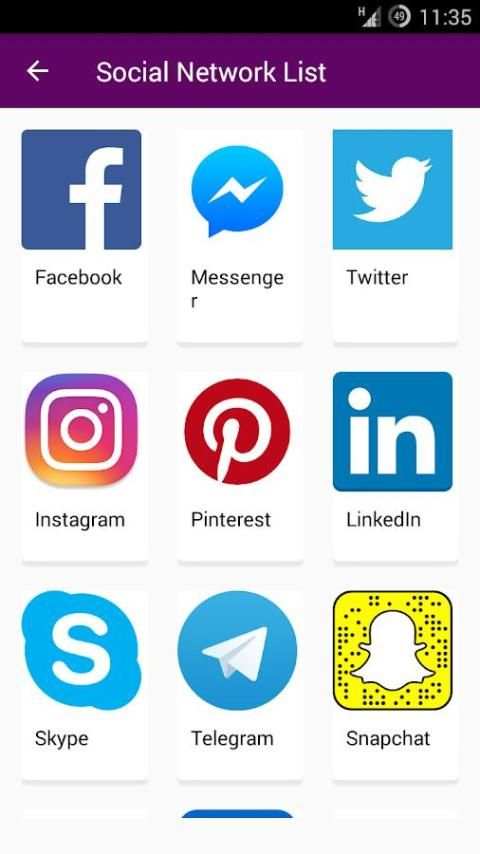 All Social Networks - All Social Medias in one screenshot 5
