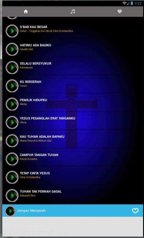 Lagu Rohani Kristen Terbaru 2017 screenshot 2
