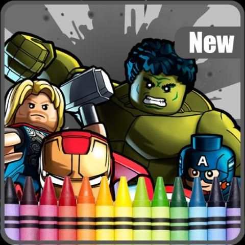 Coloring book For LEGO Ninjago screenshot 1