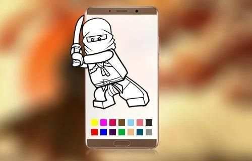 Coloring book For LEGO Ninjago screenshot 3