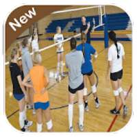 Volleyball training