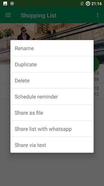 Shopping list app free screenshot 4