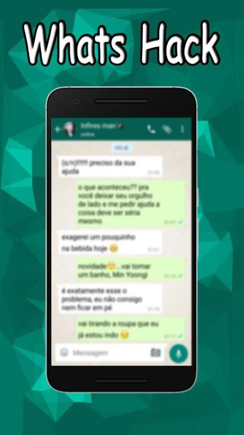 Whats HACKER account spy Prank स्क्रीनशॉट 1