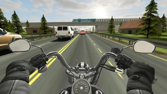 TRAFFIC RIDER 3D screenshot 2