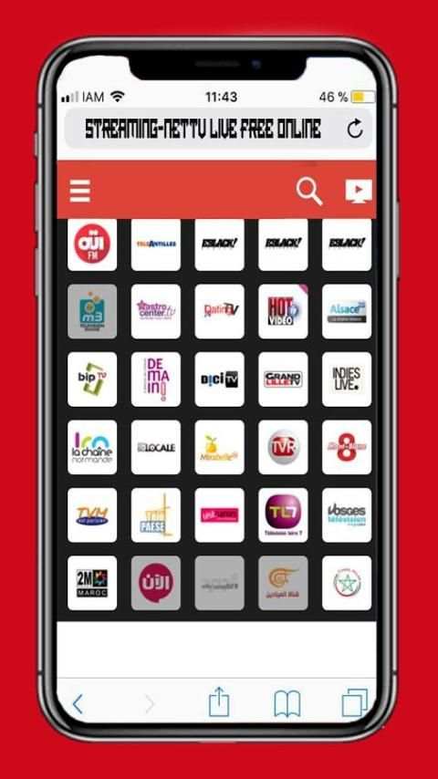 Online Live-Net-Tv streaming Mobile screenshot 2