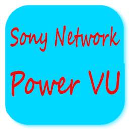 Sony Network New Power VU key