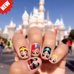 ikon Disney Princess Nail Art