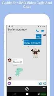 Guide For IMO Video Calls And Chat screenshot 1