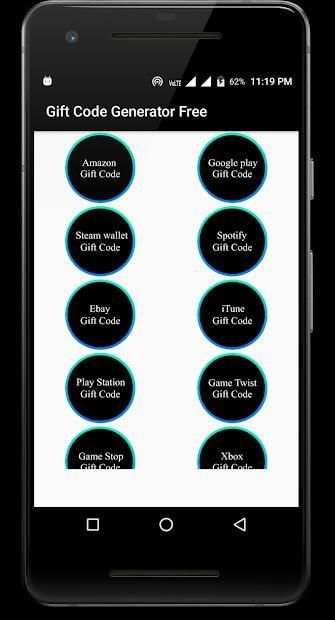 Gift Code Generator 2018 screenshot 4