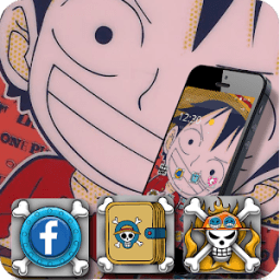 ikon Luffy wallpaper theme one piece theme