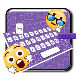 ikon Tema Keyboard Chat Vibe Type Fast