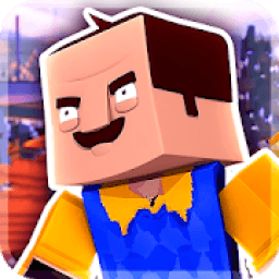 ikon Neighbor Horror Map for MCPE