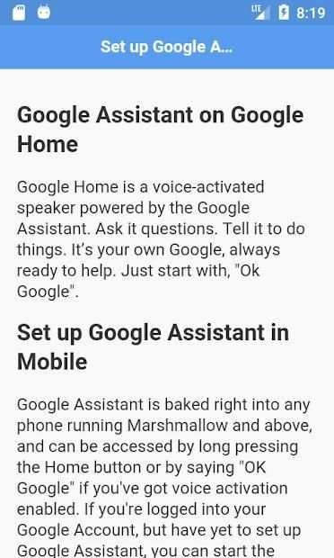 Commands for Google Assistant screenshot 11