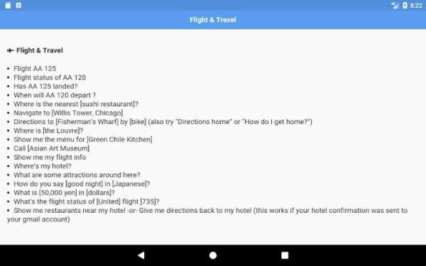 Commands for Google Assistant screenshot 4