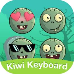 Kiwi keyboard Zombie emoji