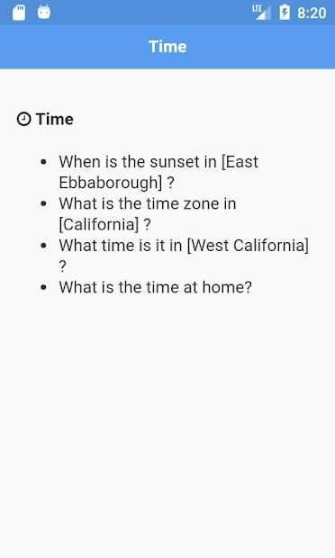 Commands for Google Assistant screenshot 8